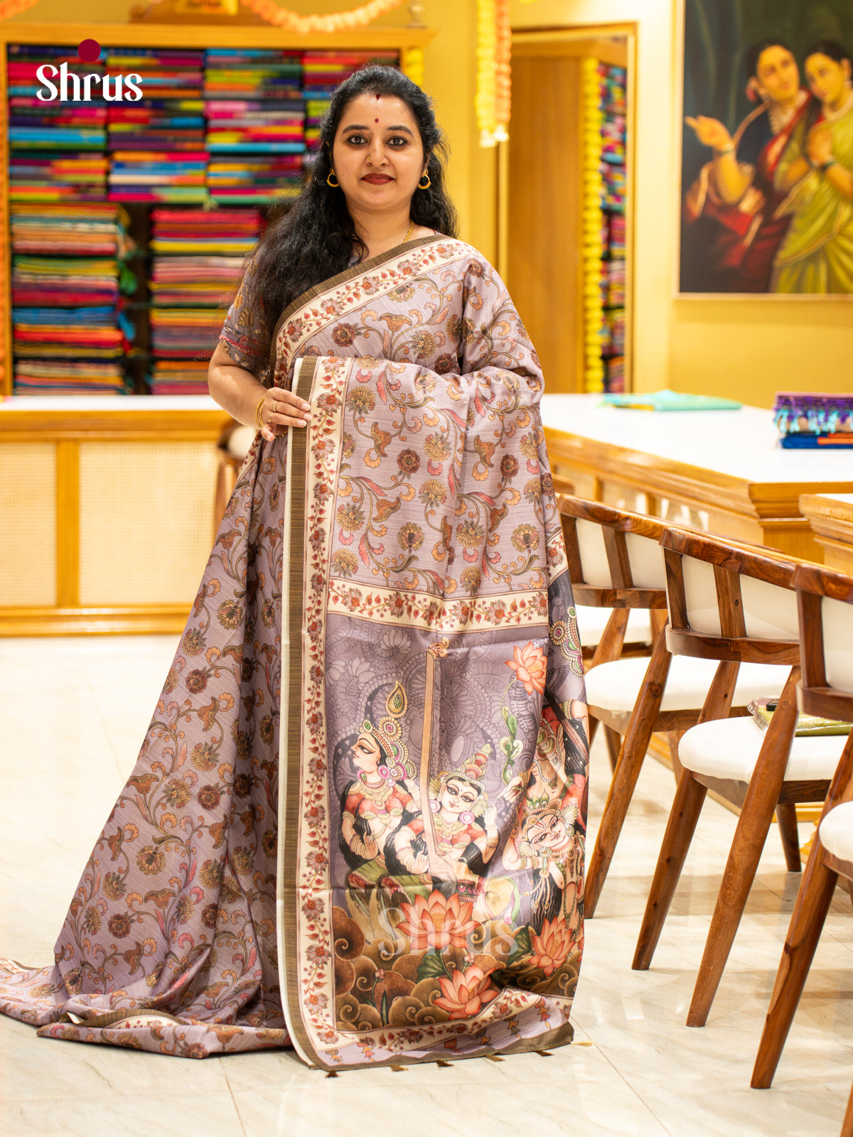 Chennur-Print Saree - EJ04420