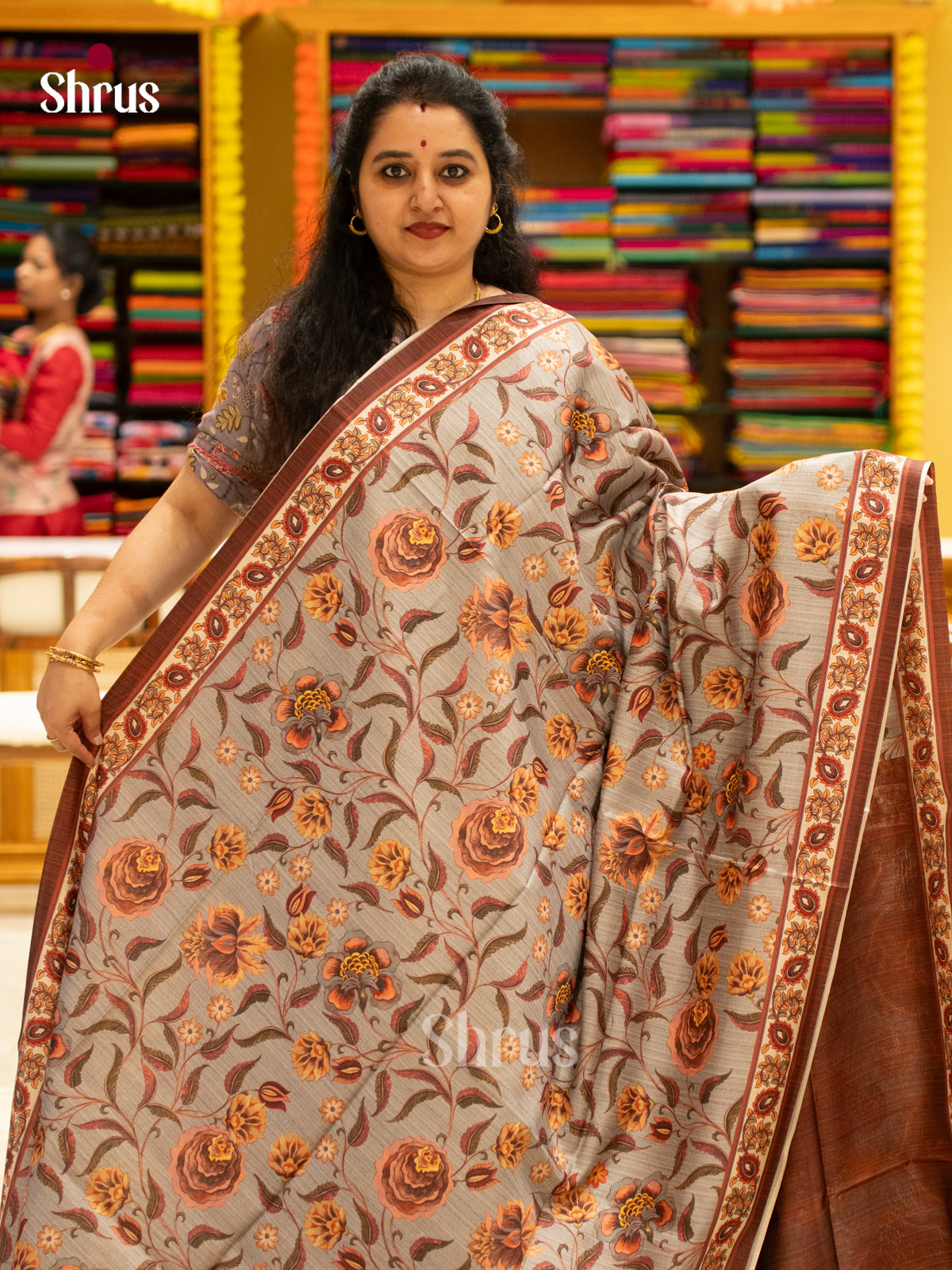 Chennur-Print Saree - EJ04424