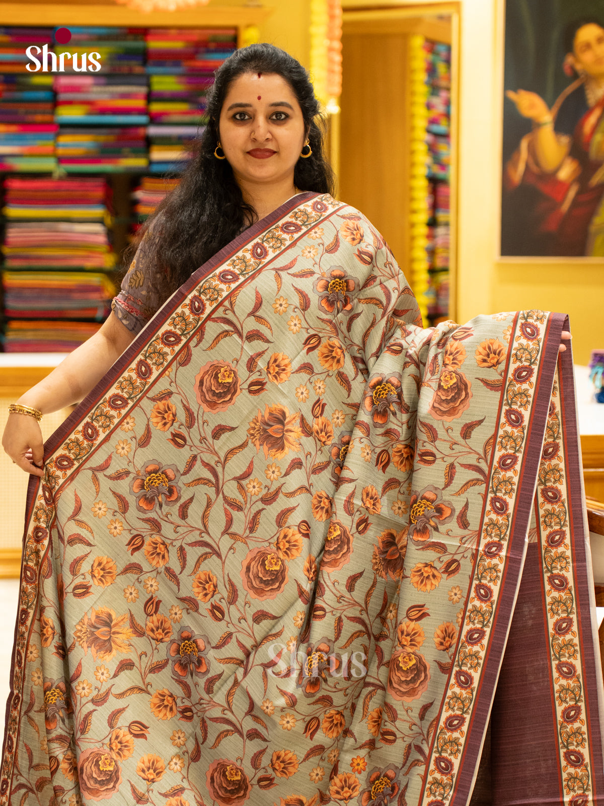 Chennur-Print Saree - EJ04425