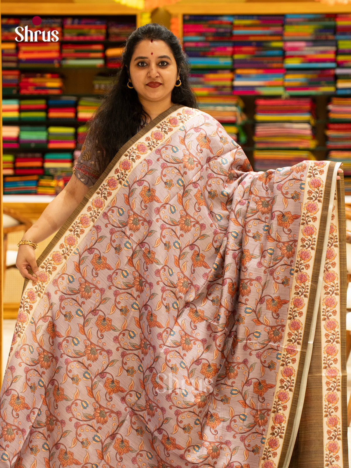 Chennur-Print Saree - EJ04428