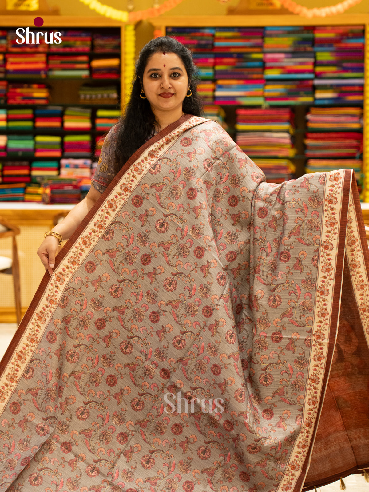 Chennur-Print Saree - EJ04430