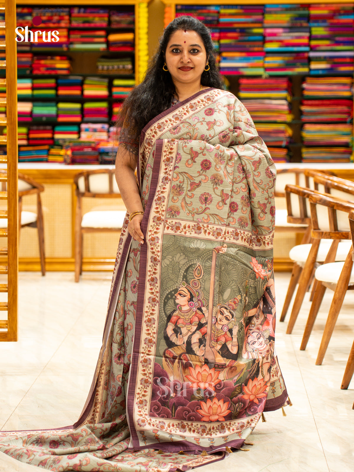 Chennur-Print Saree - EJ04431