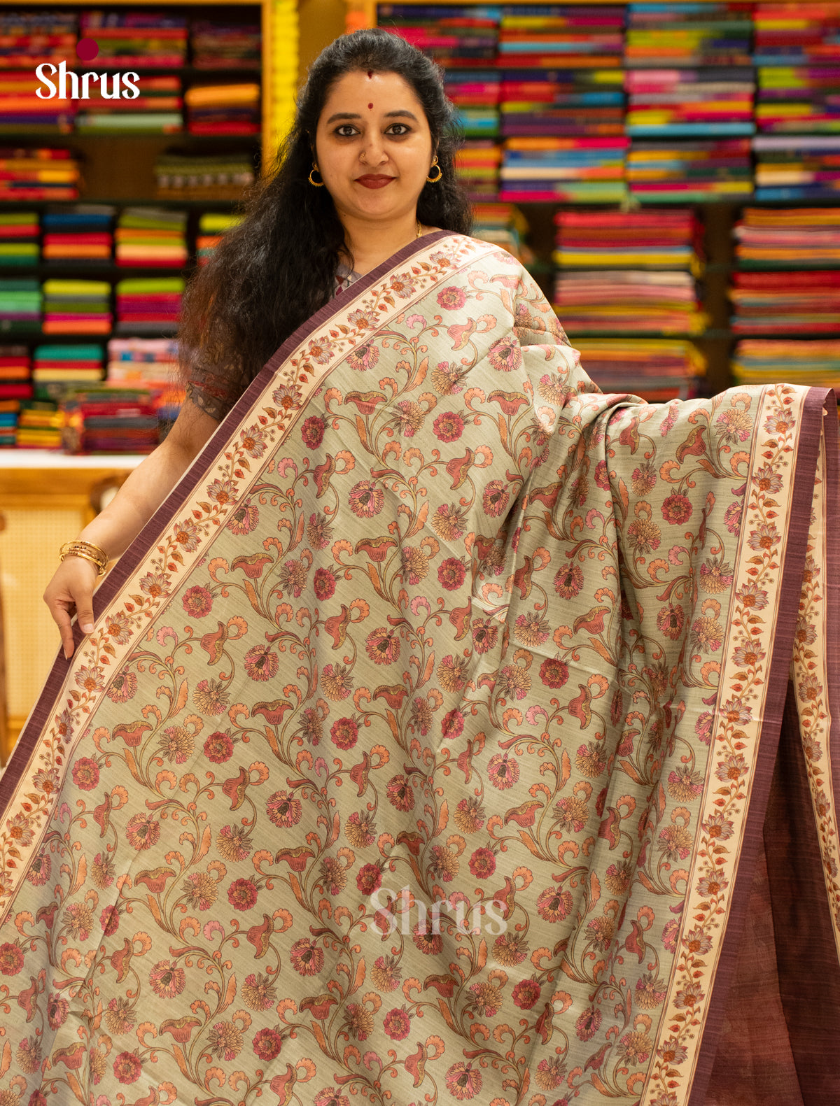 Chennur-Print Saree - EJ04431