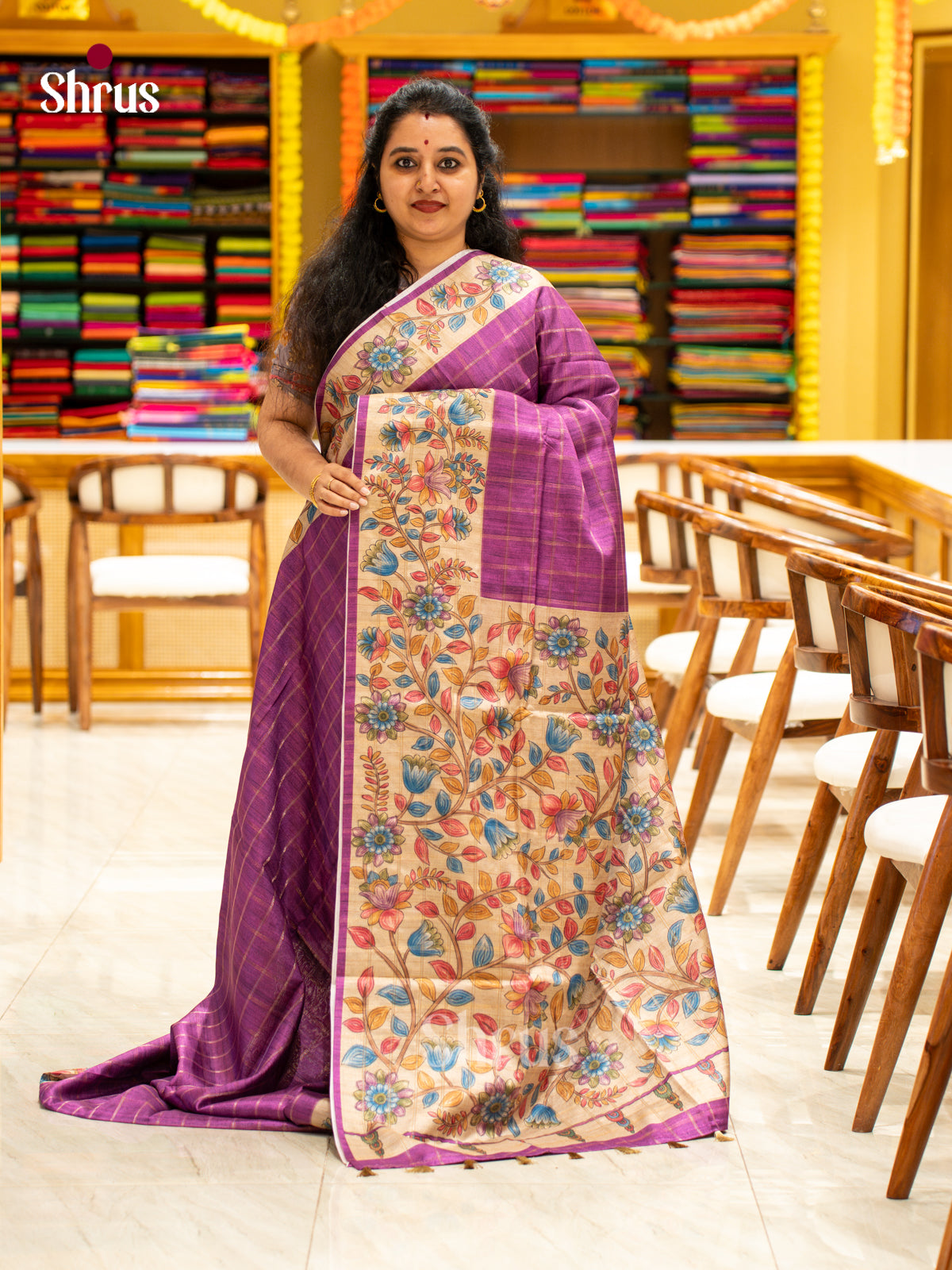Chennur-Print Saree - EJ04437