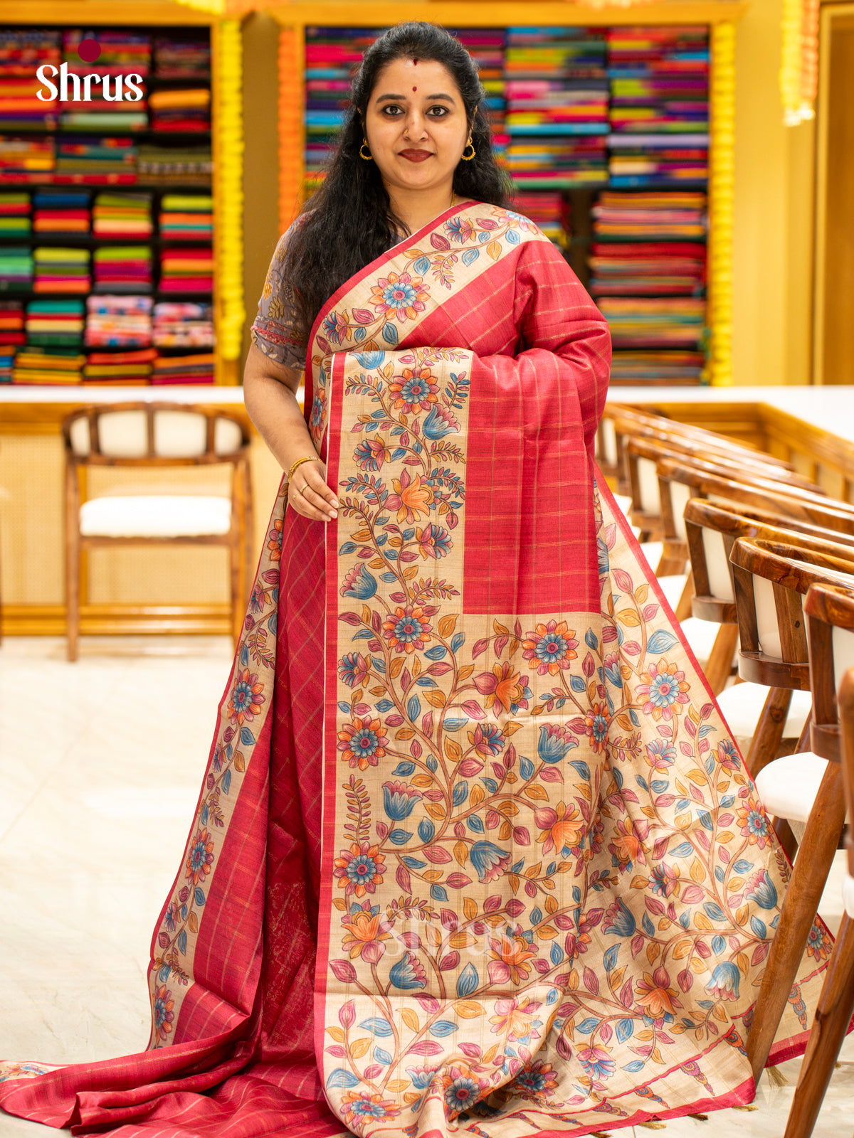Chennur-Print Saree - EJ04439