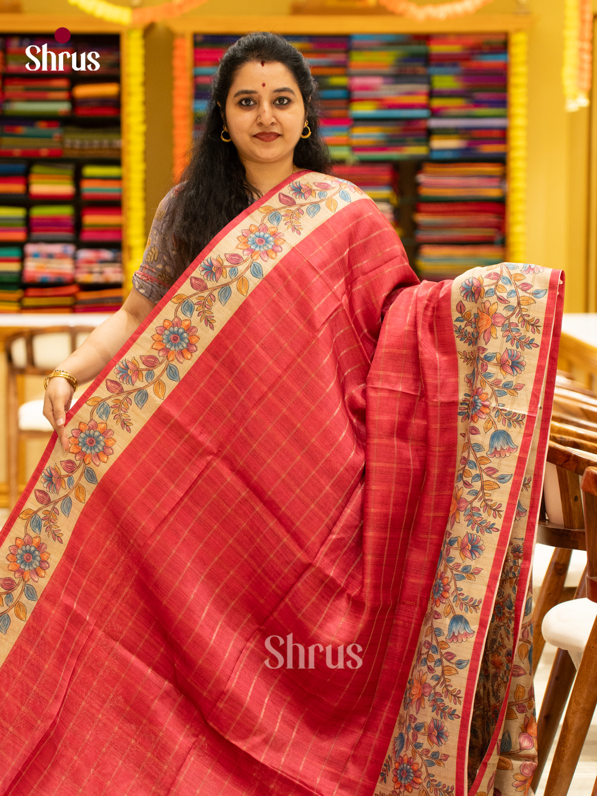 Chennur-Print Saree - EJ04439