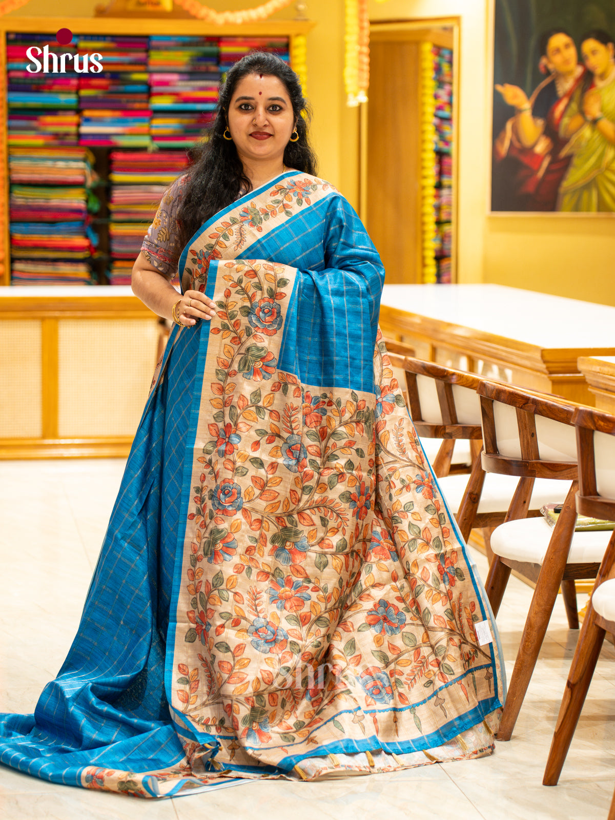 Chennur-Print Saree - EJ04443