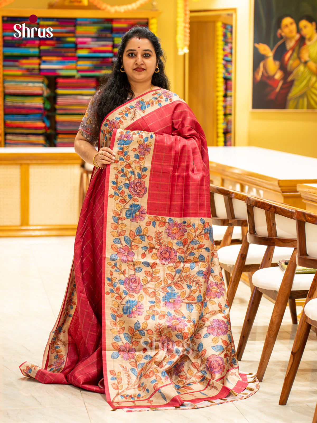 Chennur-Print Saree - EJ04445