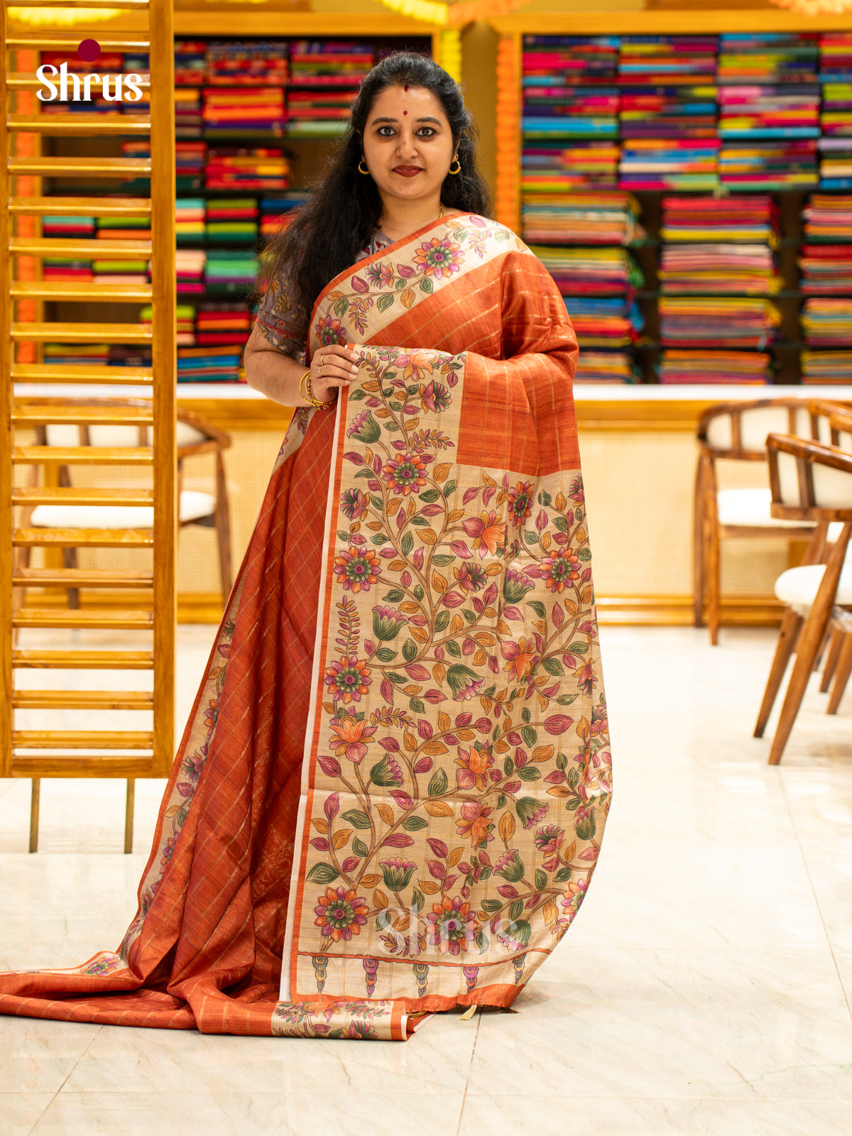 Chennur-Print Saree - EJ04447
