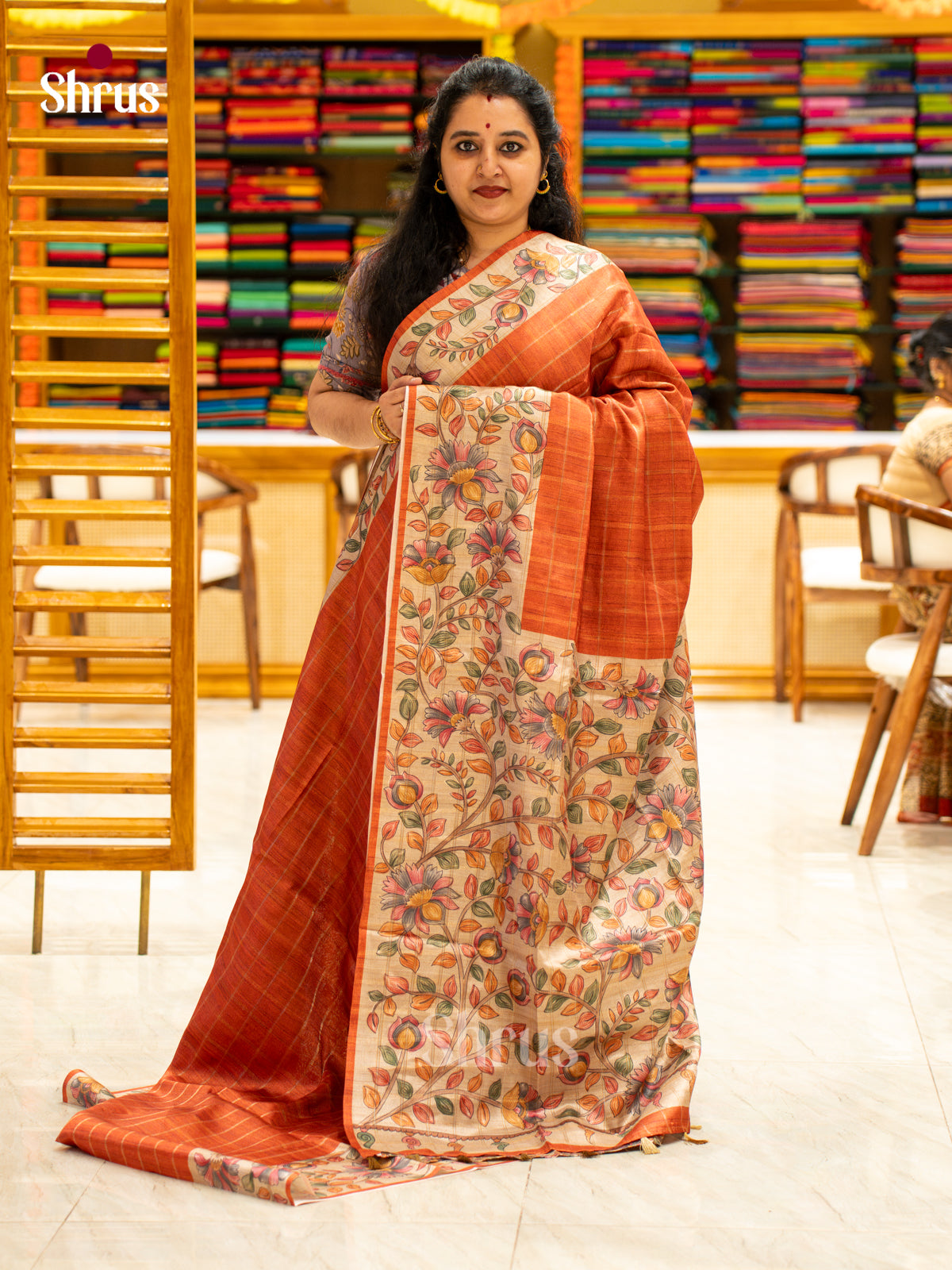 Chennur-Print Saree - EJ04450