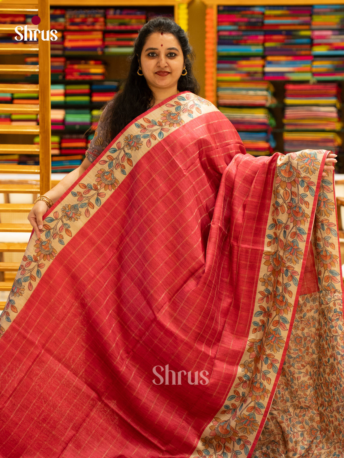 Chennur-Print Saree - EJ04452