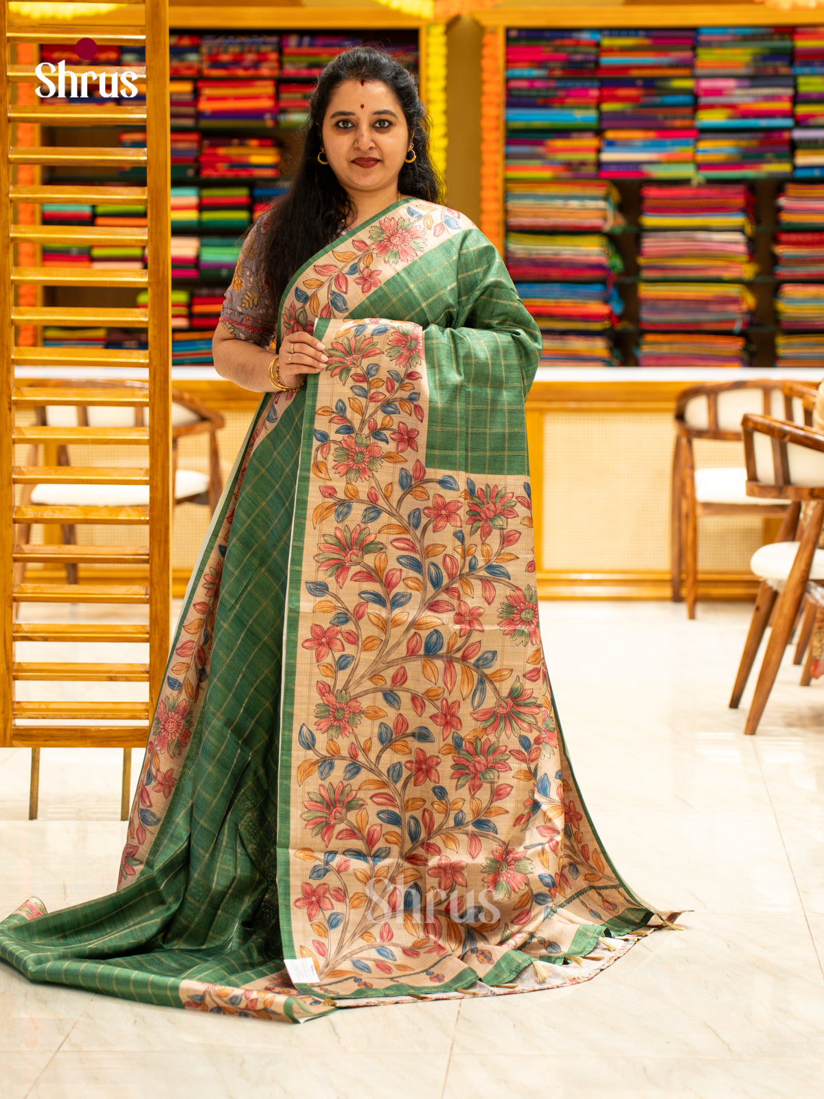 Chennur-Print Saree - EJ04453