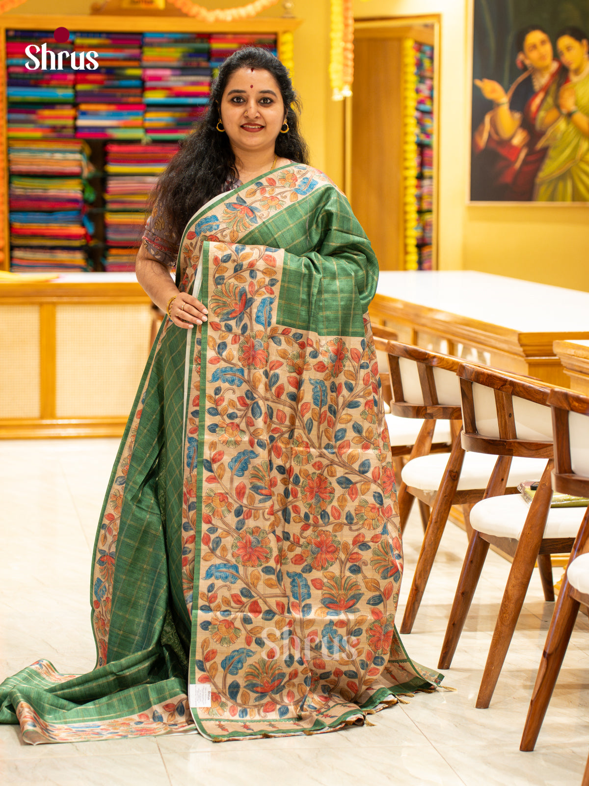 Chennur-Print Saree - EJ04456