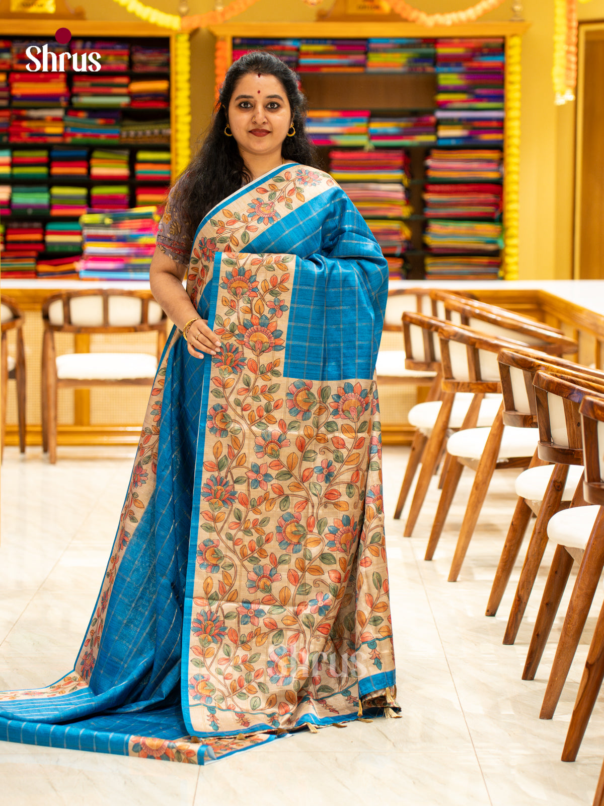 Chennur-Print Saree - EJ04457