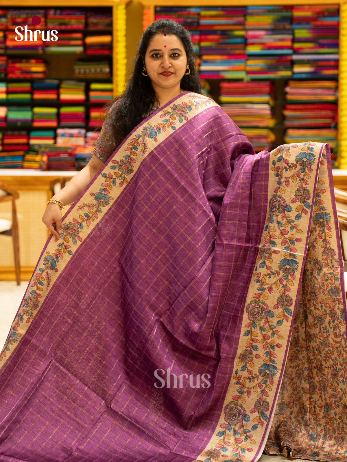 Chennur-Print Saree - EJ04459