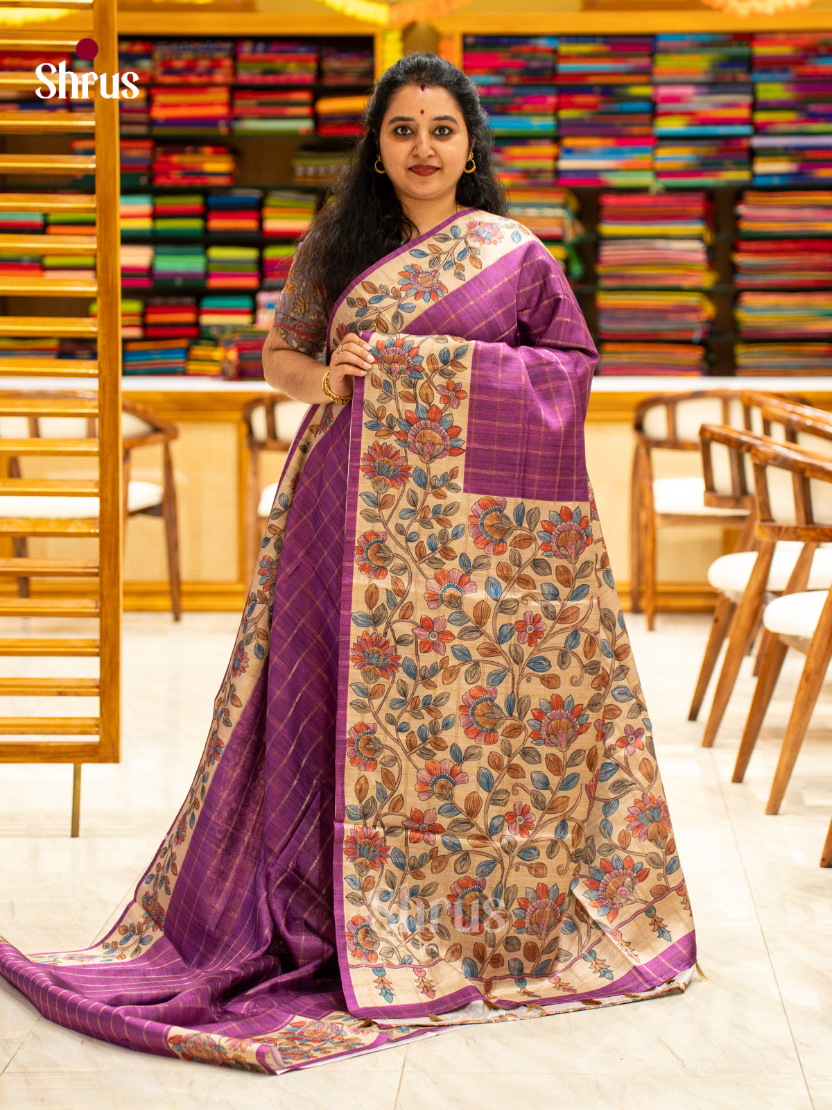 Chennur-Print Saree - EJ04463