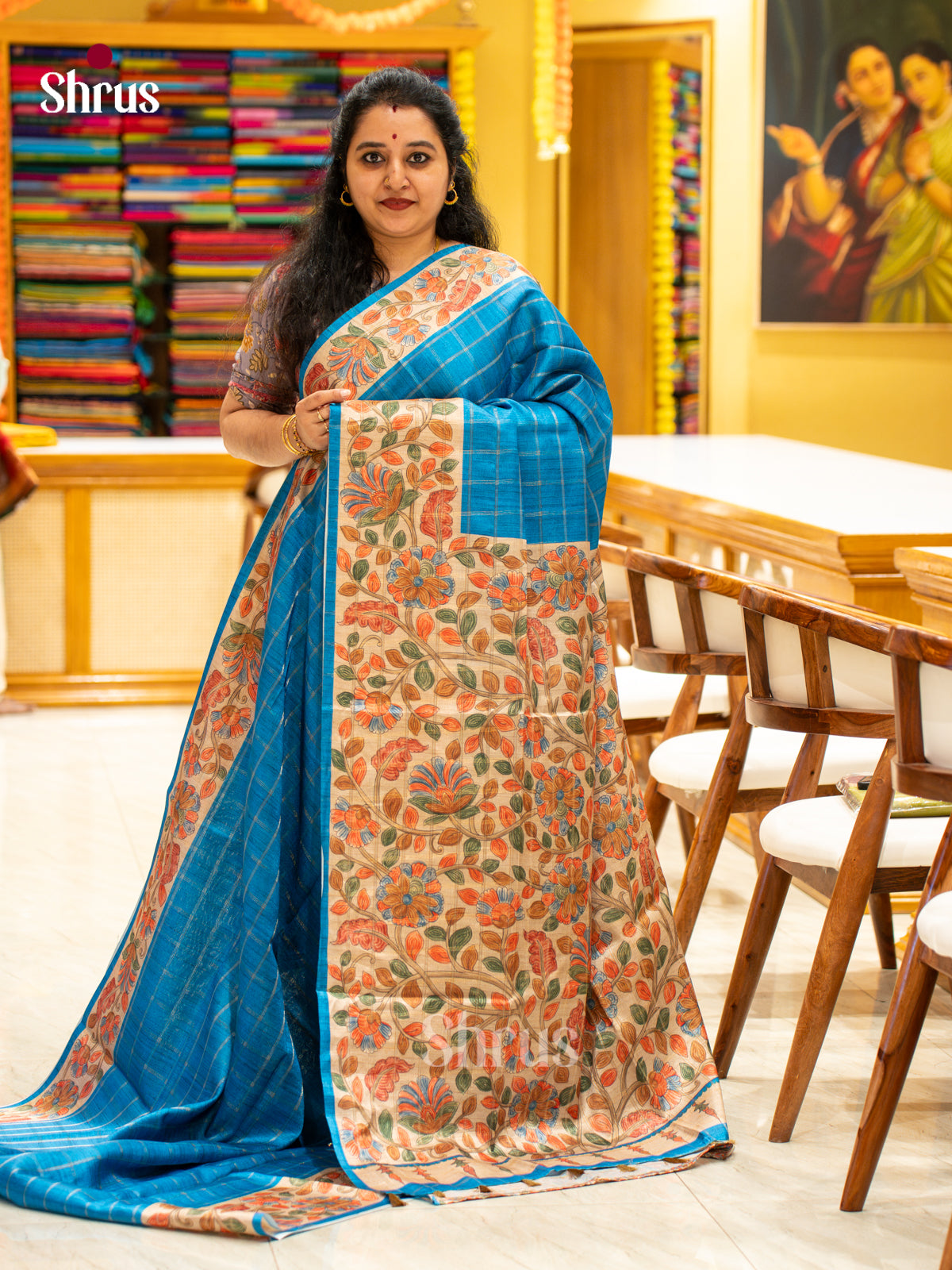Chennur-Print Saree - EJ04466