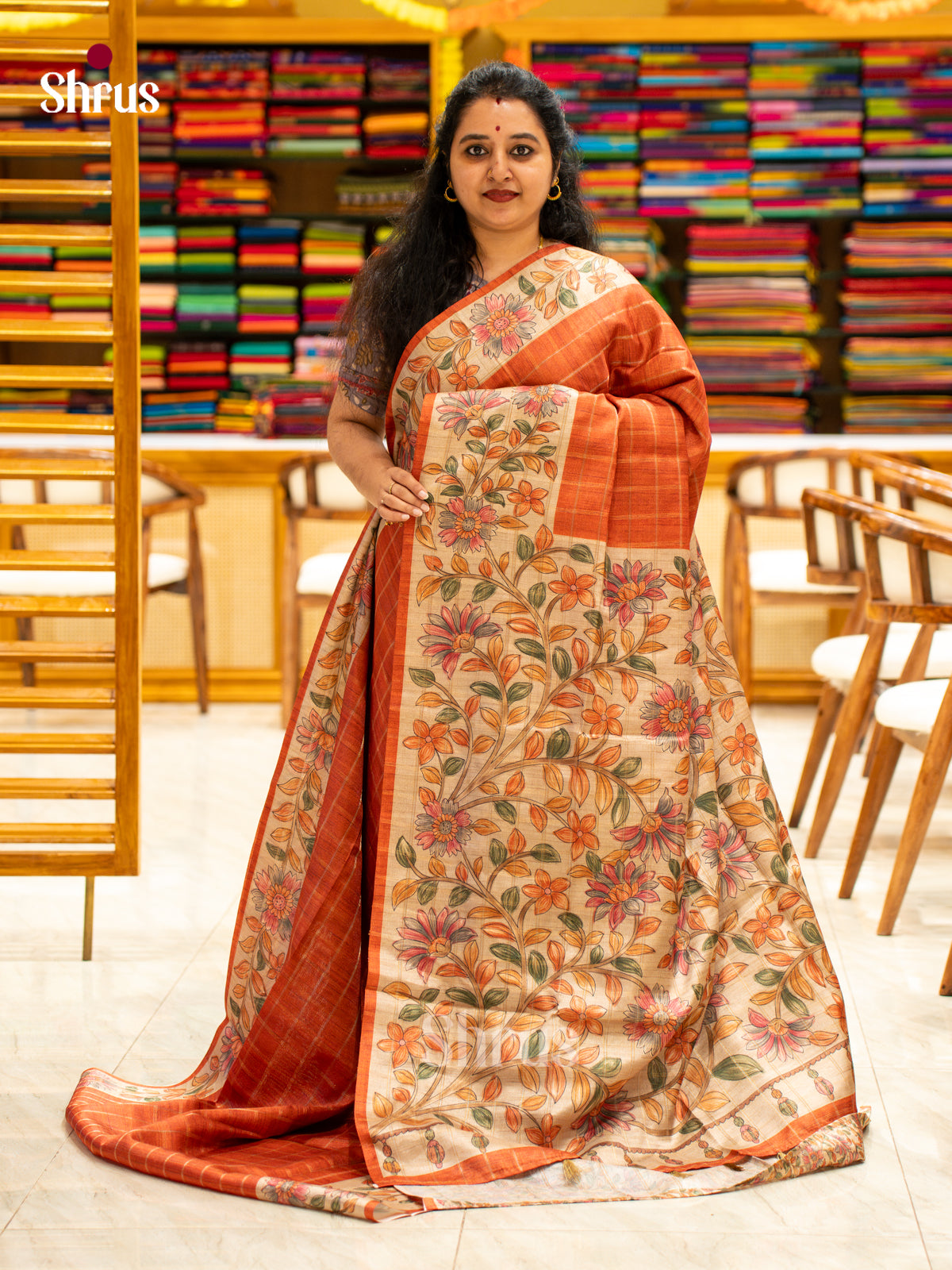 Chennur-Print Saree - EJ04468