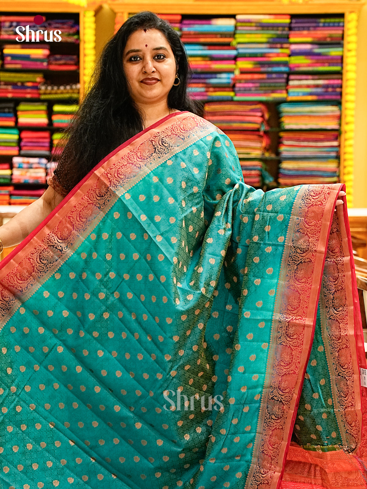 Semi Rawsilk Saree - EJ05038