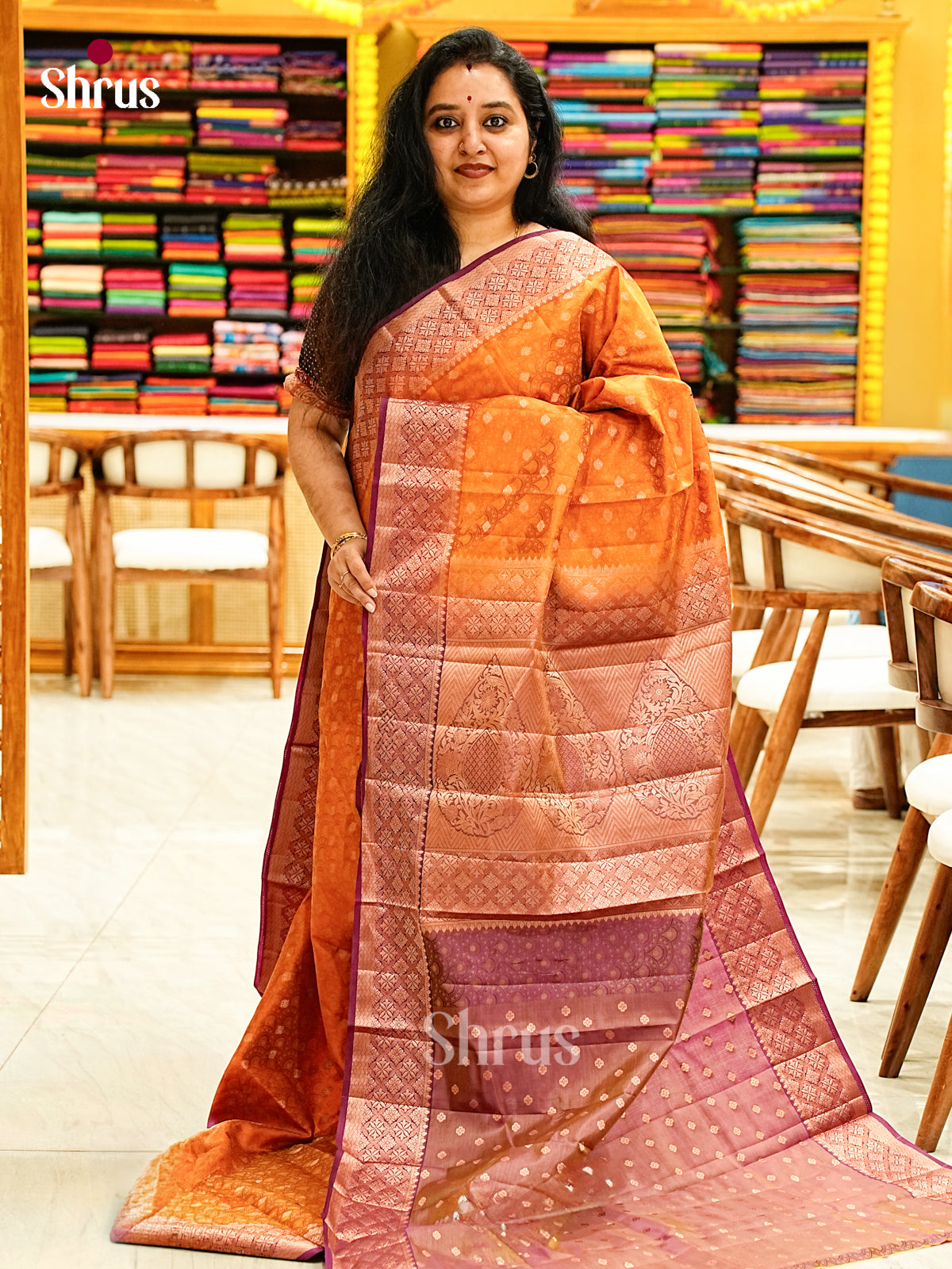 Semi Rawsilk Saree - EJ05050