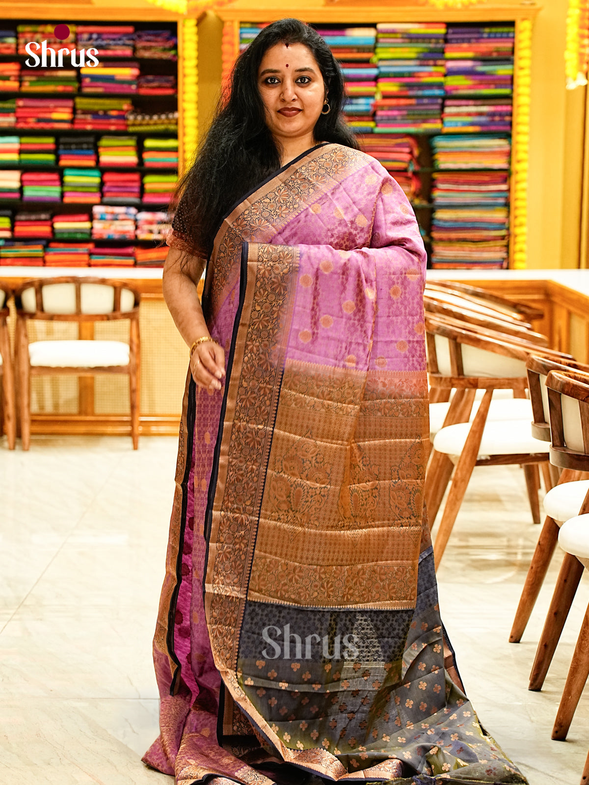 Semi Rawsilk Saree - EJ05056