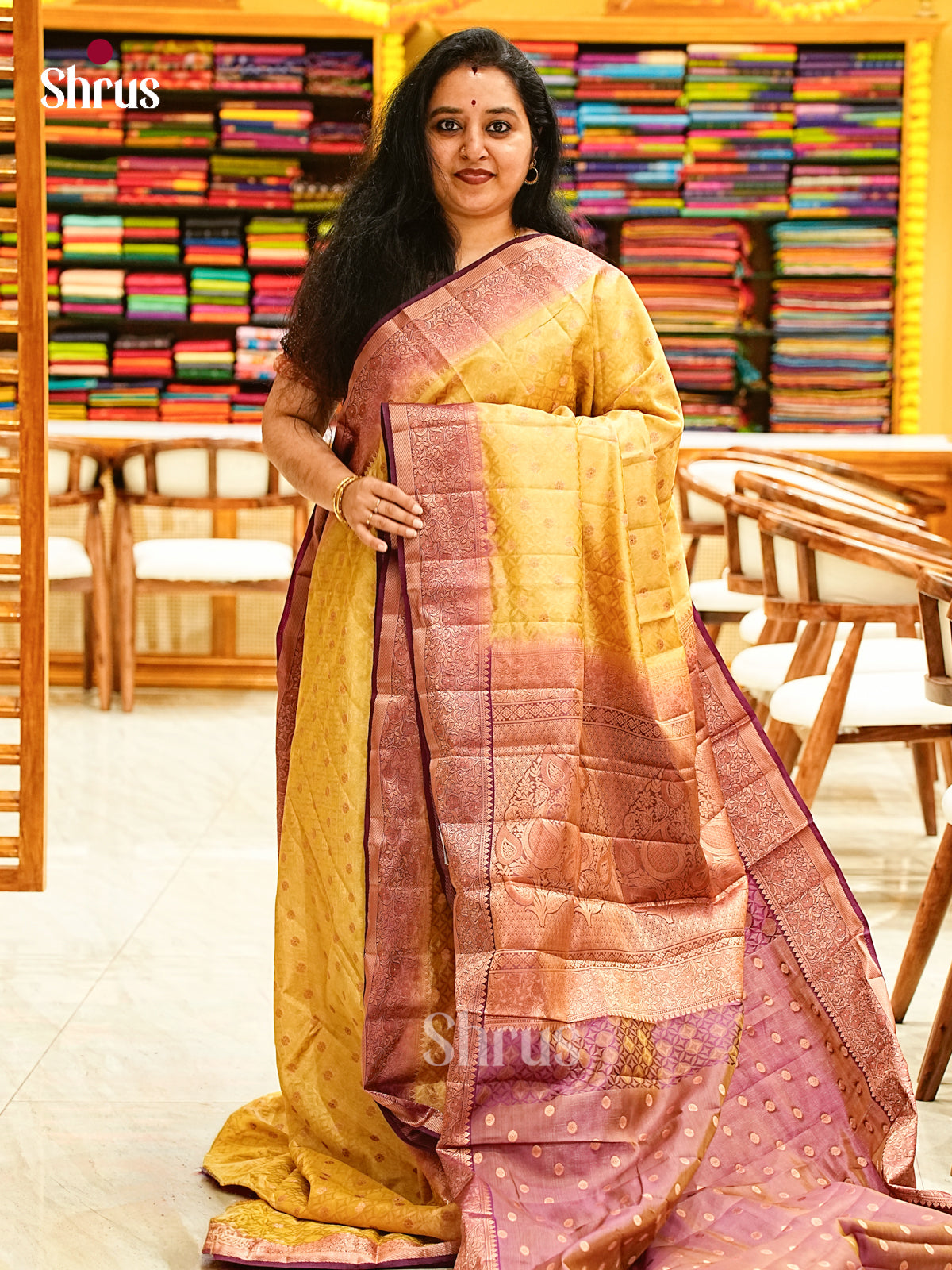 Semi Rawsilk Saree - EJ05066