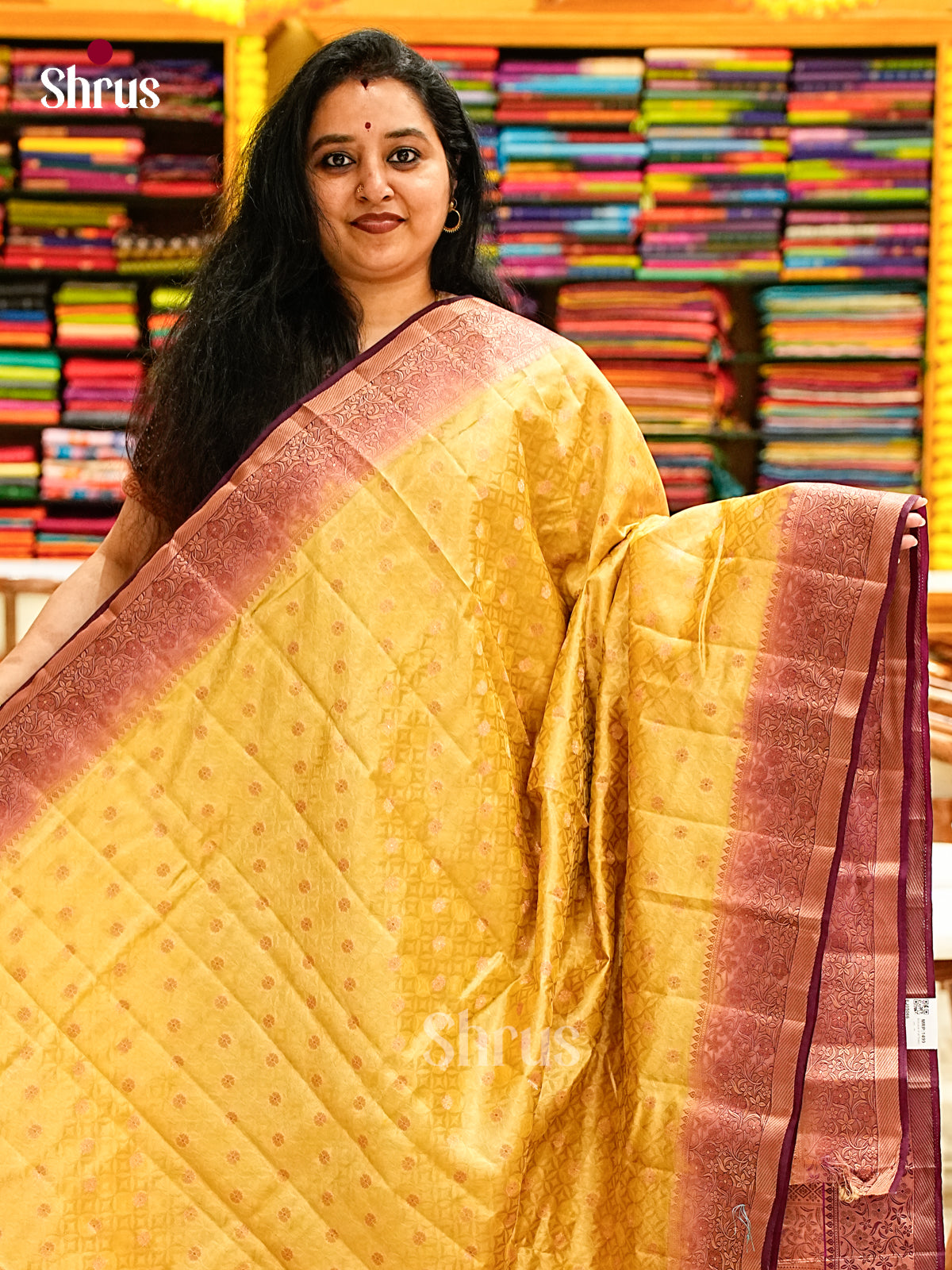 Semi Rawsilk Saree - EJ05066