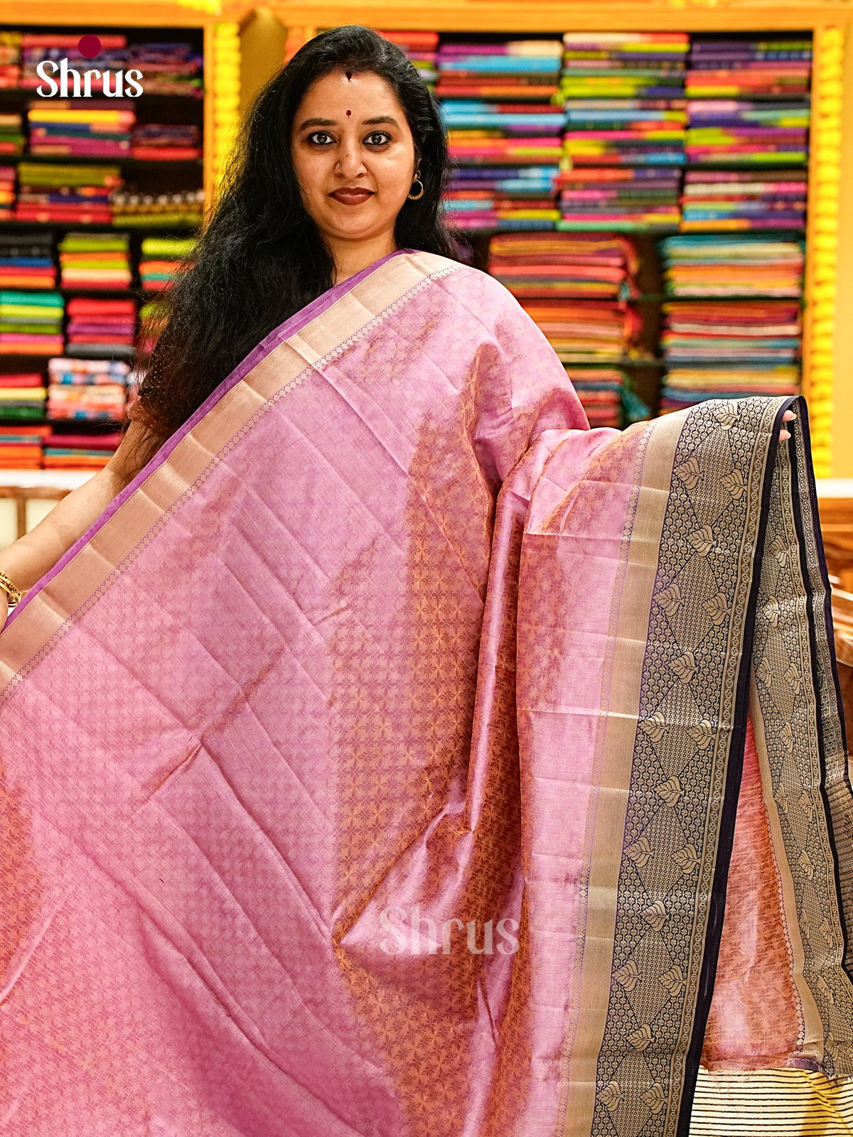 Semi Rawsilk Saree - EJ05075