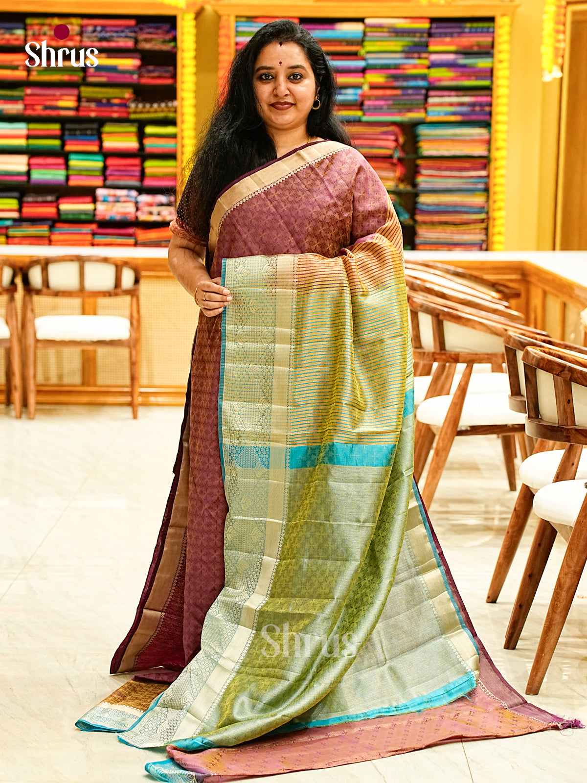 Semi Rawsilk Saree - EJ05076