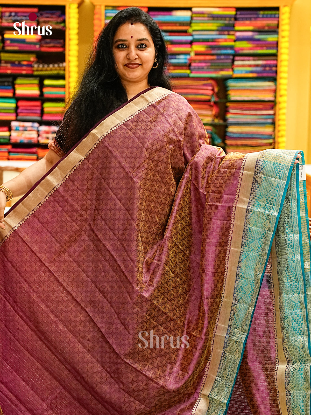 Semi Rawsilk Saree - EJ05076