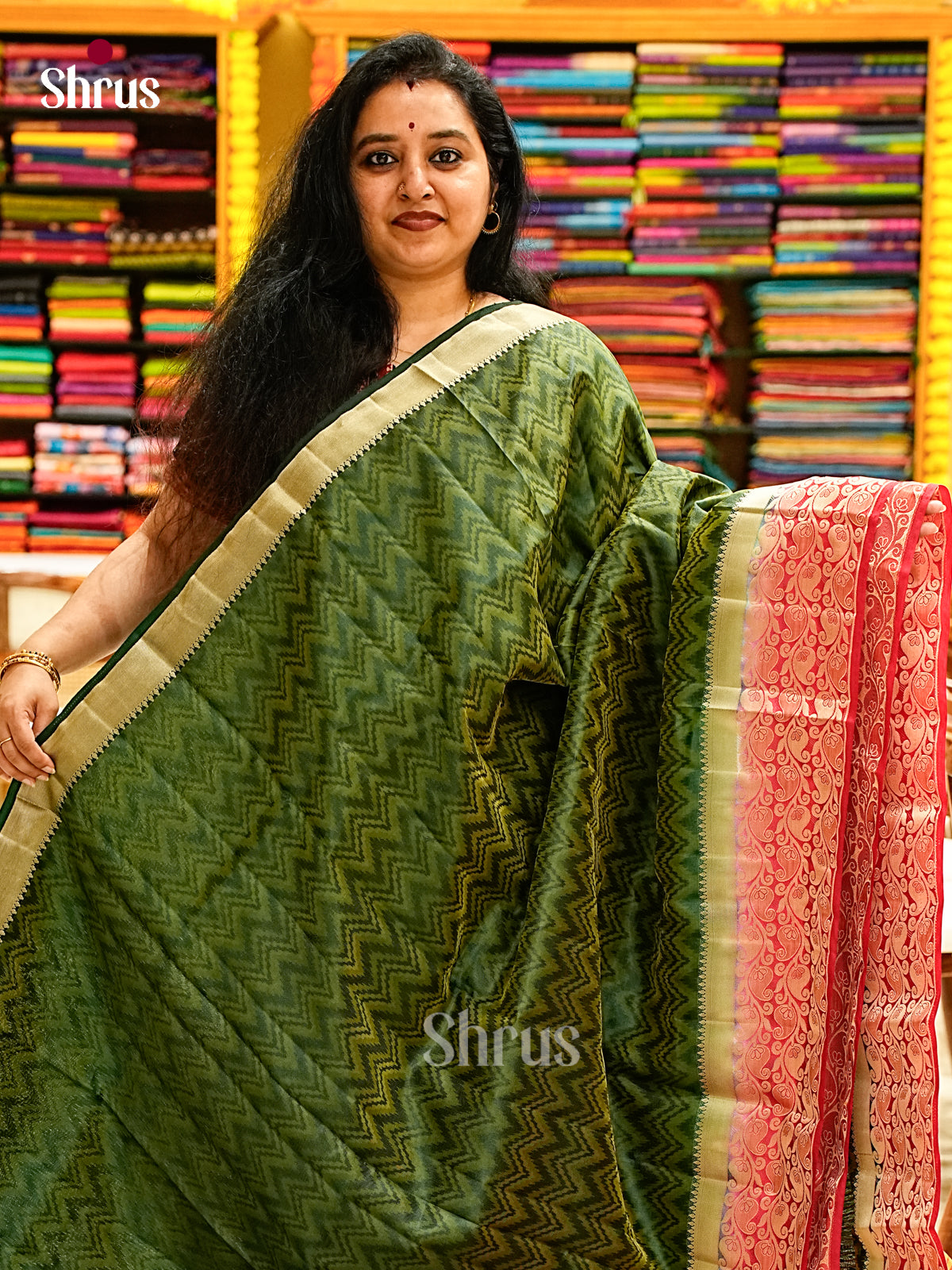 Semi Rawsilk Saree - EJ05082