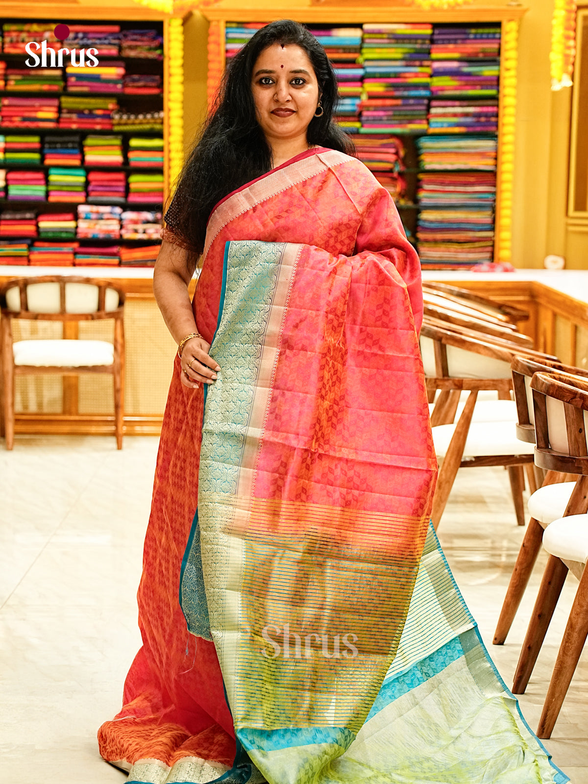 Semi Rawsilk Saree - EJ05099