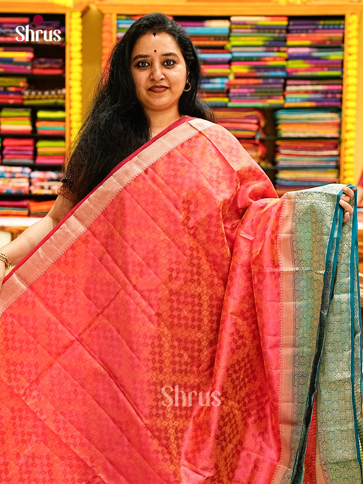 Semi Rawsilk Saree - EJ05099
