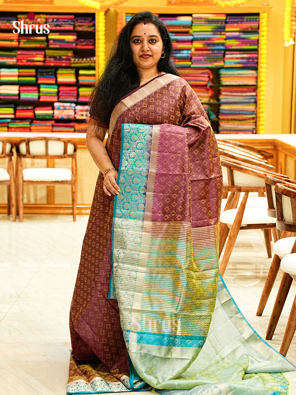 Semi Rawsilk Saree - EJ05118