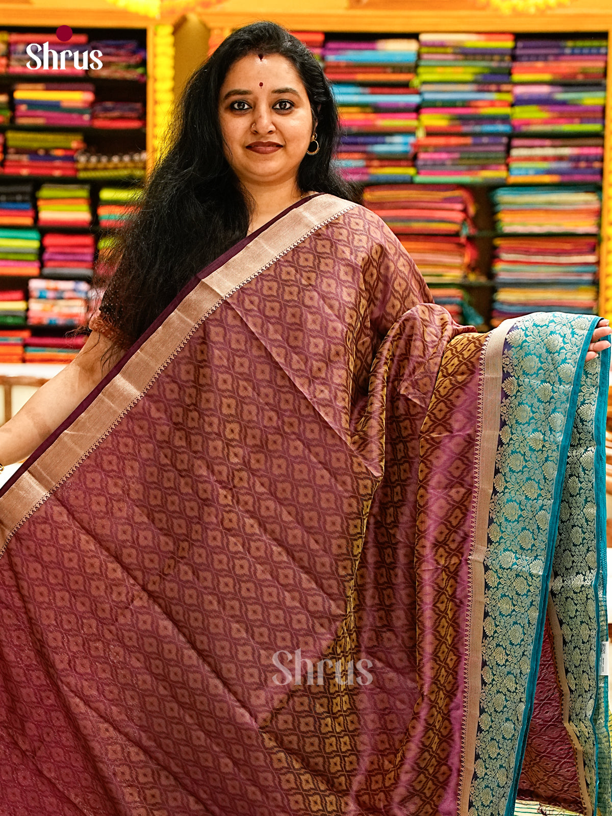 Semi Rawsilk Saree - EJ05118