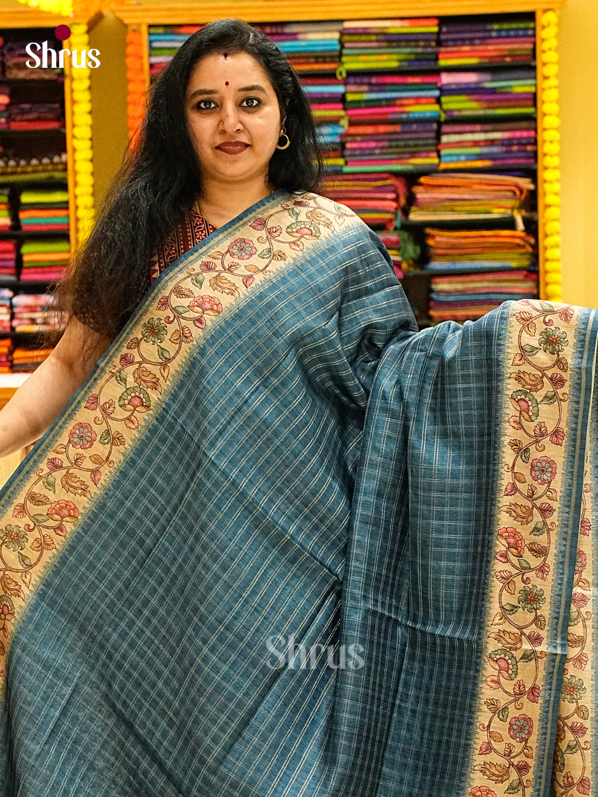 Semi Tussar Saree - EJ05122