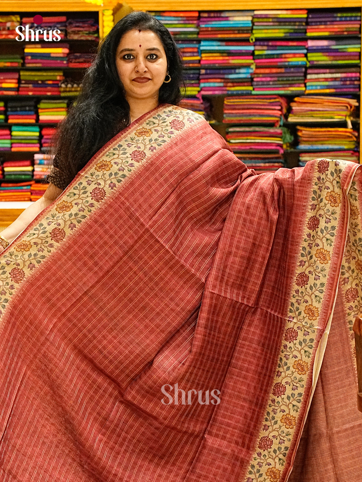Semi Tussar Saree - EJ05124