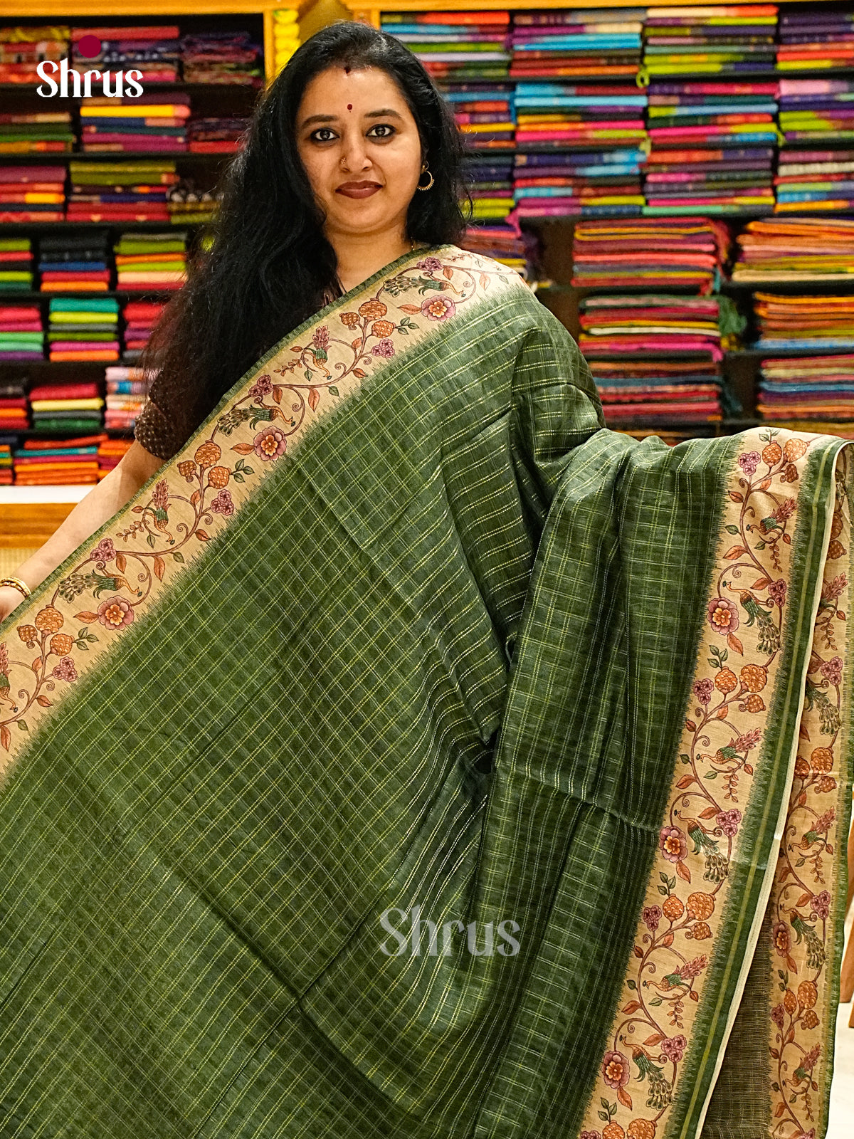 Semi Tussar Saree - EJ05127
