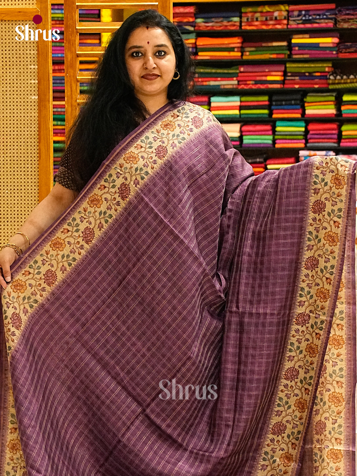 Semi Tussar Saree - EJ05129