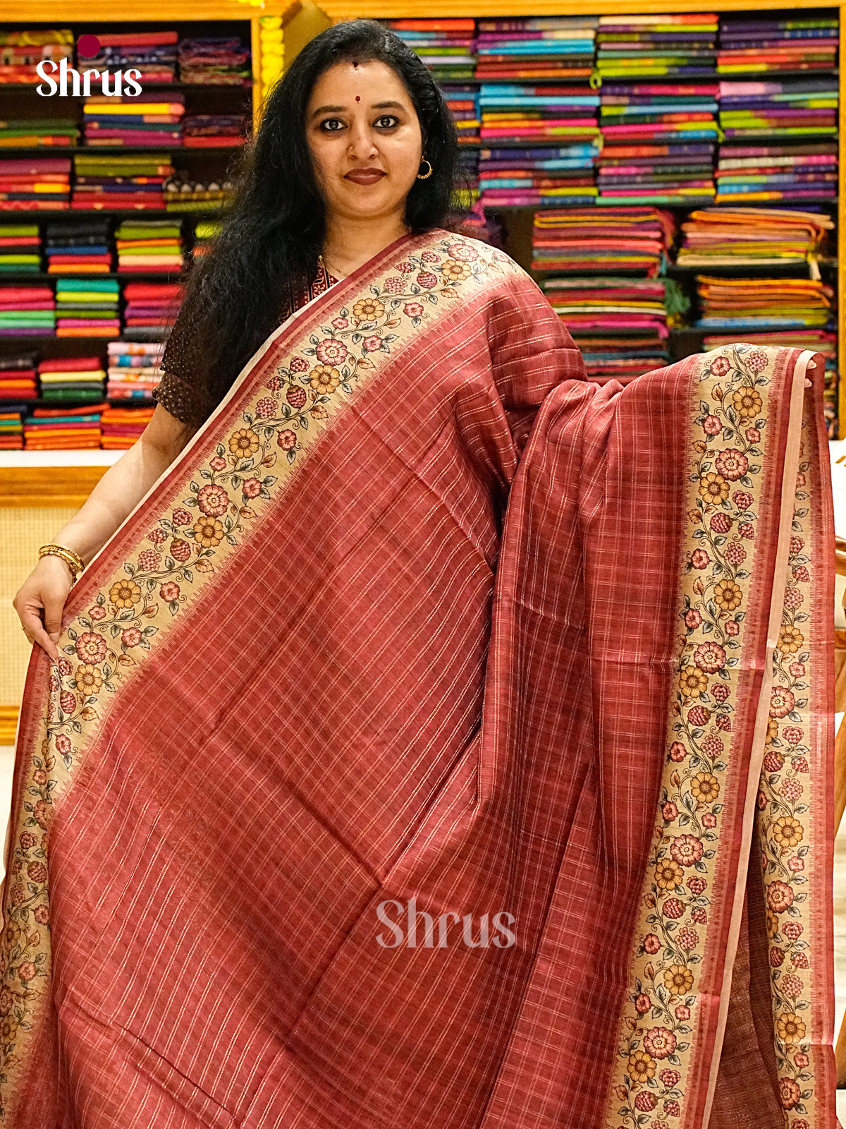 Semi Tussar Saree - EJ05132
