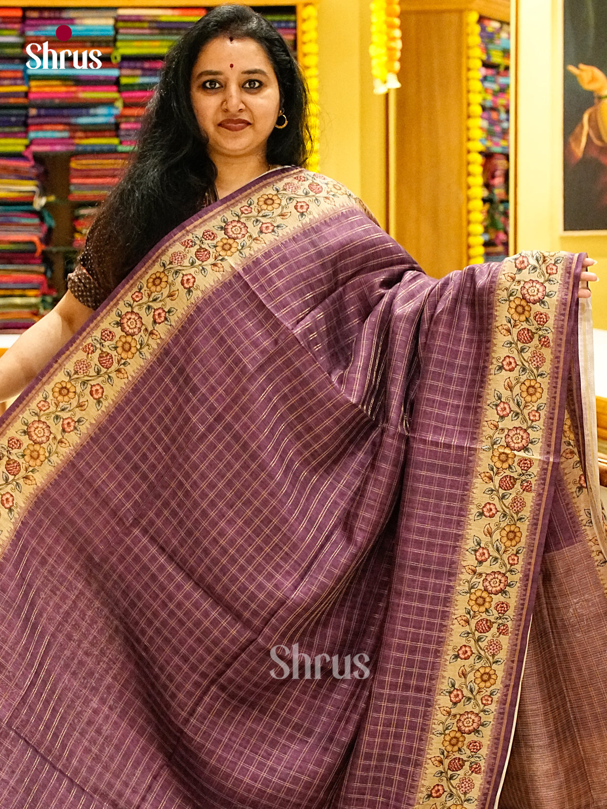 Semi Tussar Saree - EJ05133