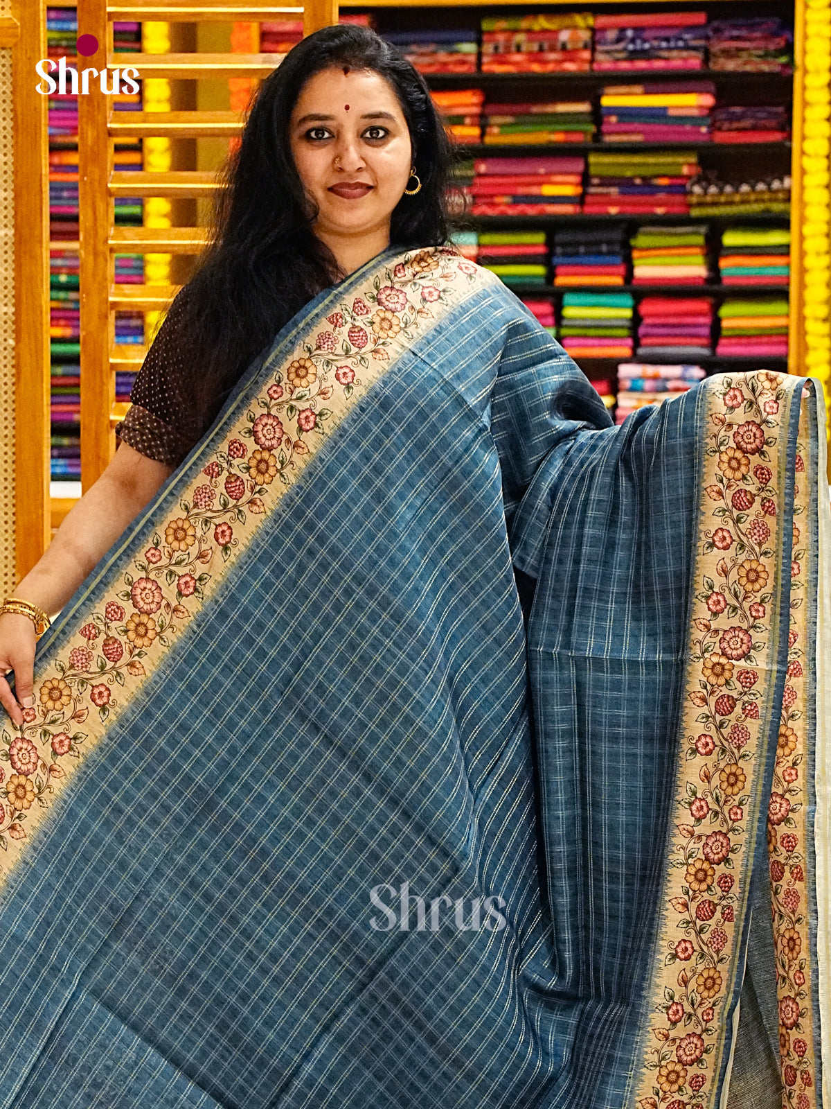 Semi Tussar Saree - EJ05134