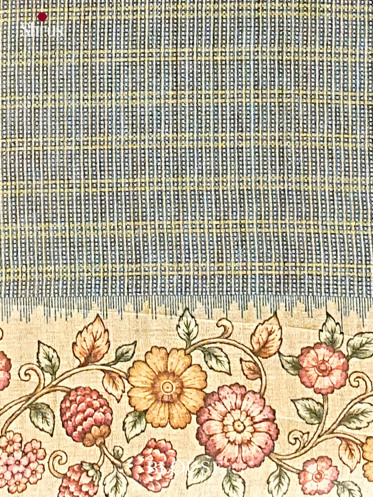 Semi Tussar Saree - EJ05134