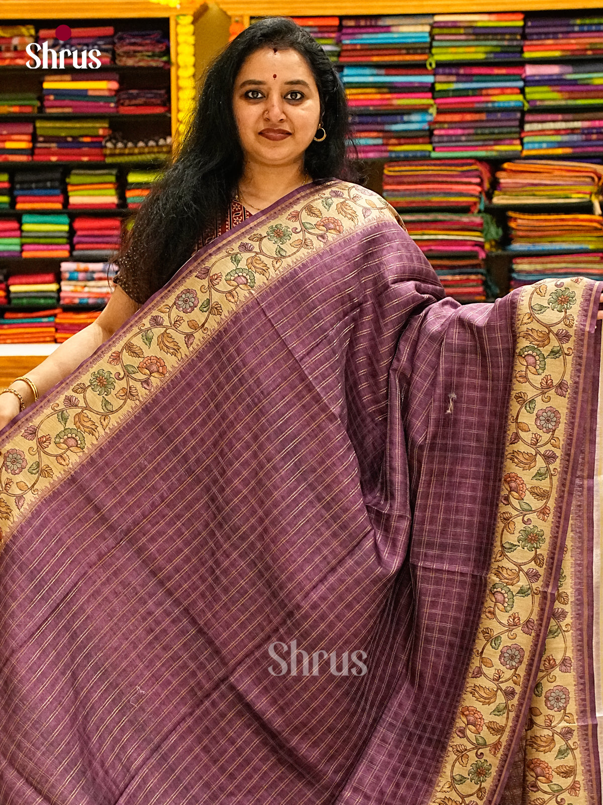 Semi Tussar Saree - EJ05137
