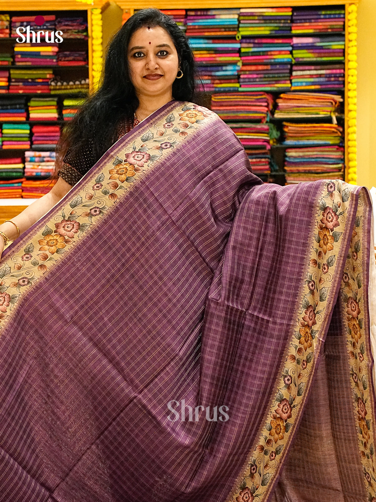 Semi Tussar Saree - EJ05139