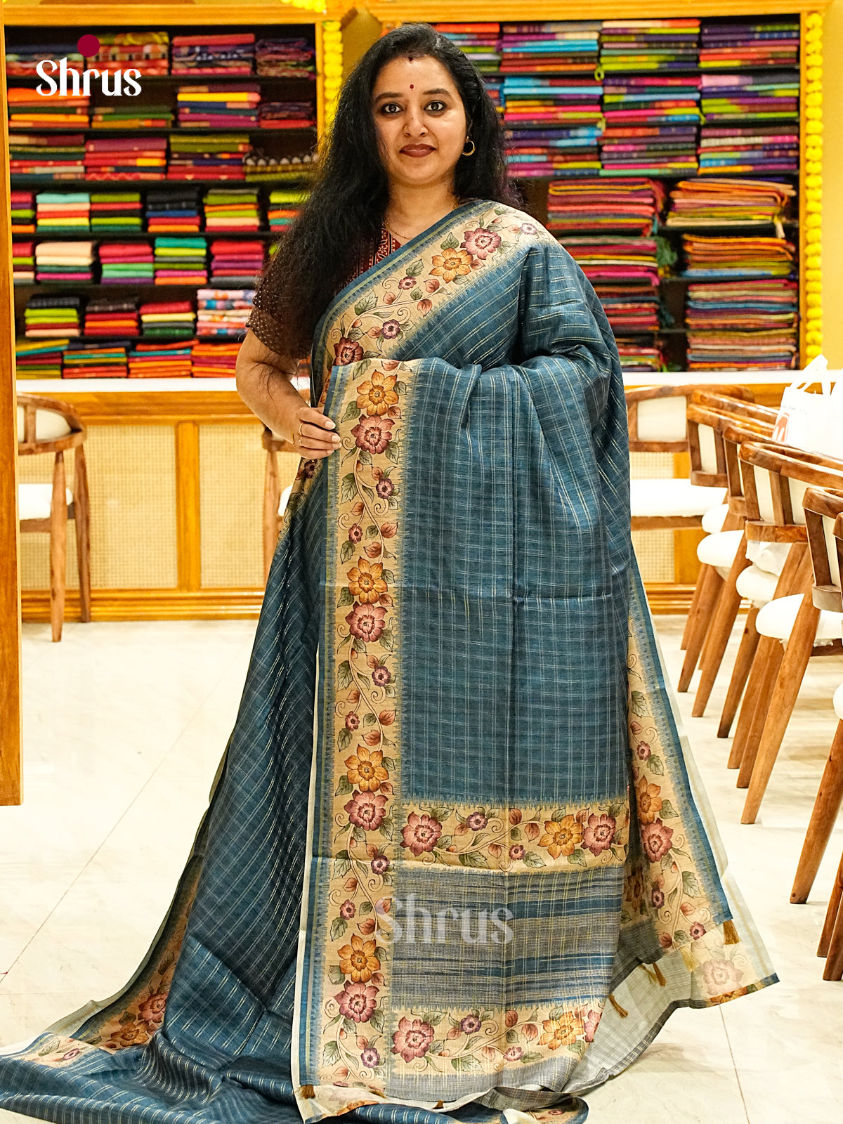 Semi Tussar Saree - EJ05141