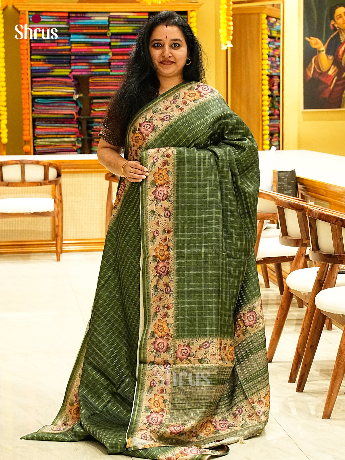 Semi Tussar Saree - EJ05147