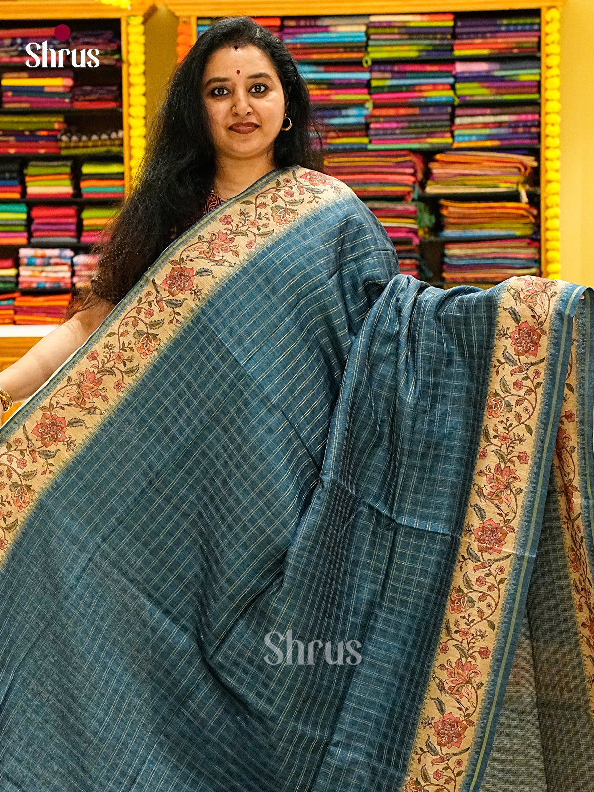 Semi Tussar Saree - EJ05149