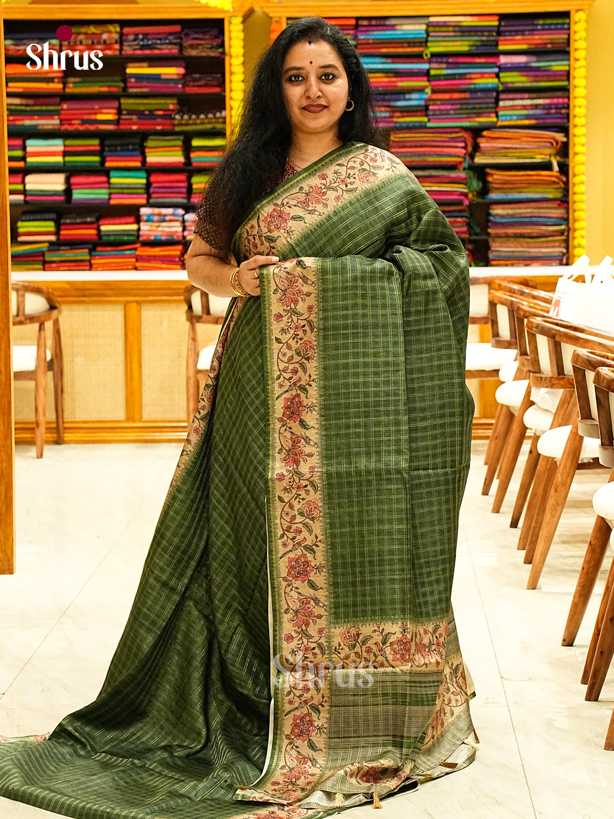 Semi Tussar Saree - EJ05150