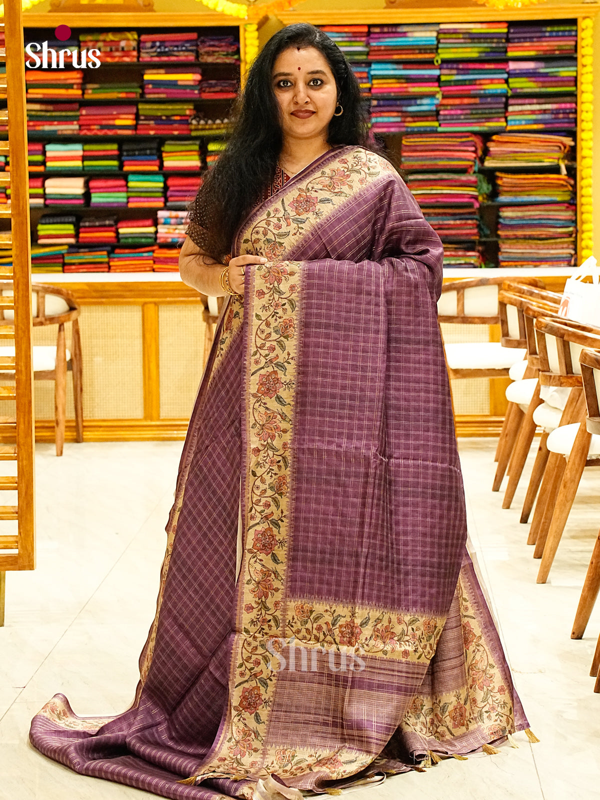 Semi Tussar Saree - EJ05151
